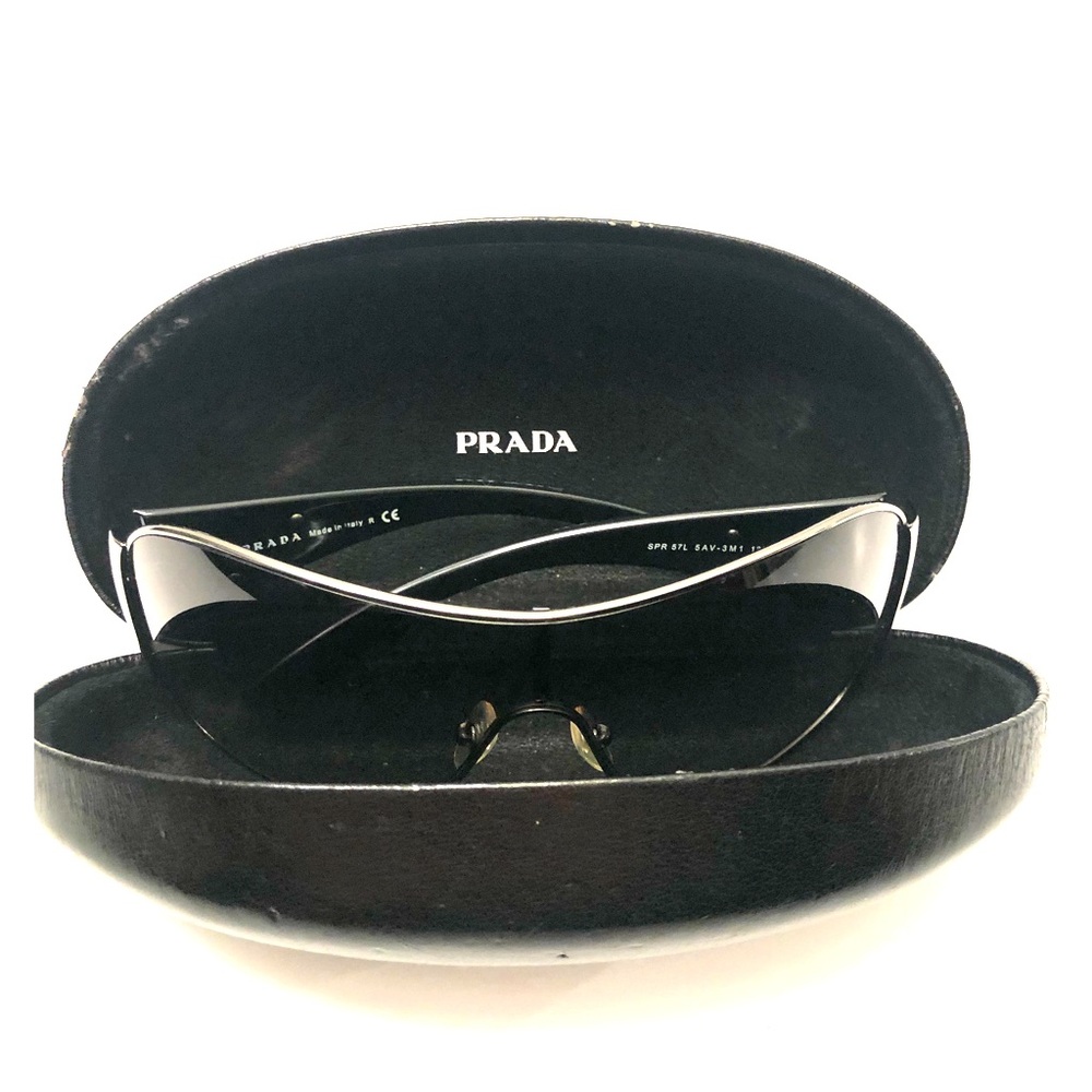 Prada Black Sunglasses.